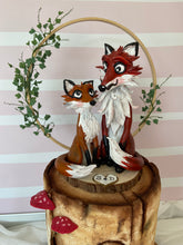 Load image into Gallery viewer, Foxes Cake Topper (ex display)
