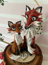 Load image into Gallery viewer, Foxes Cake Topper (ex display)
