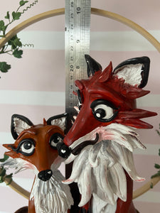 Foxes Cake Topper (ex display)