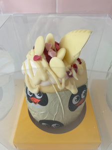 Cheesecake filled Easter Eggs