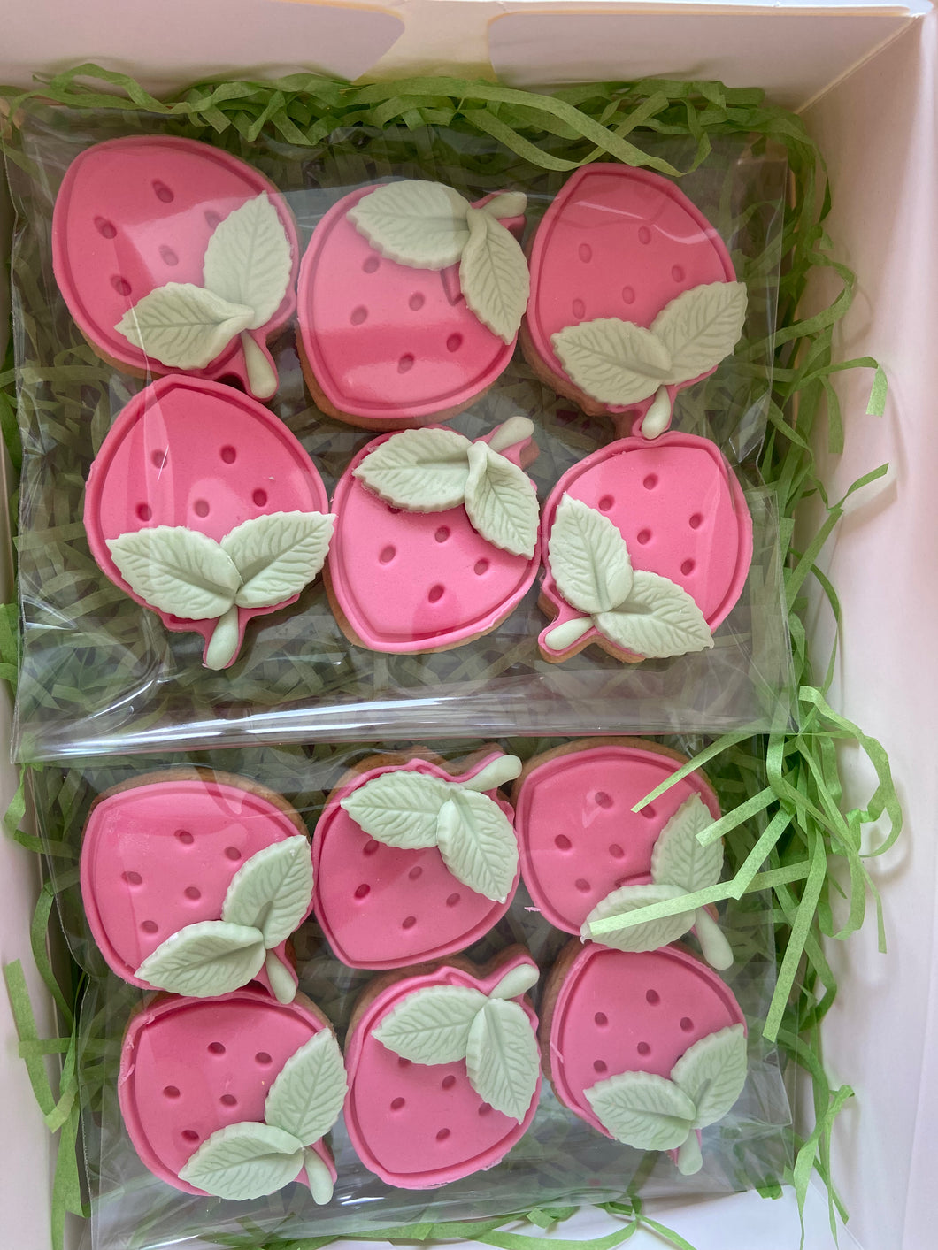 Box of 12 Bespoke Decorated Biscuits