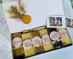 Wedding Cake Sample Box