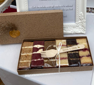 Wedding Cake Sample Box